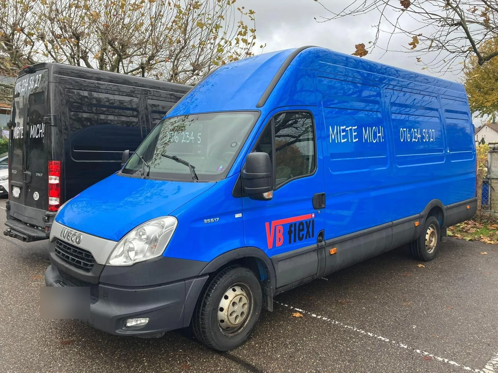Iveco 35S17V Daily, Lieferwagen, blau · 2013